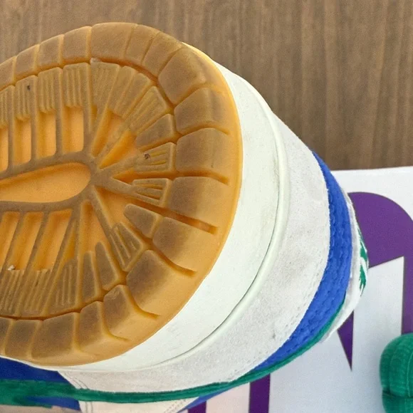 Nike SB Dunk Low Pro Blue and Teal Sneakers - Picture 5 of 15